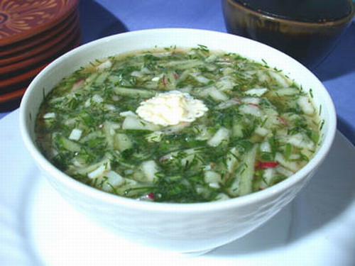 Овощная окрошка