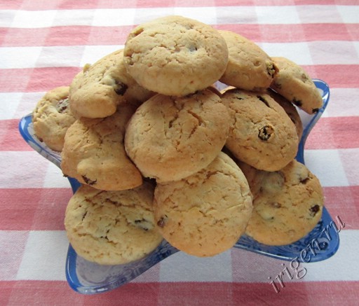 Печенье сметанное с орехами