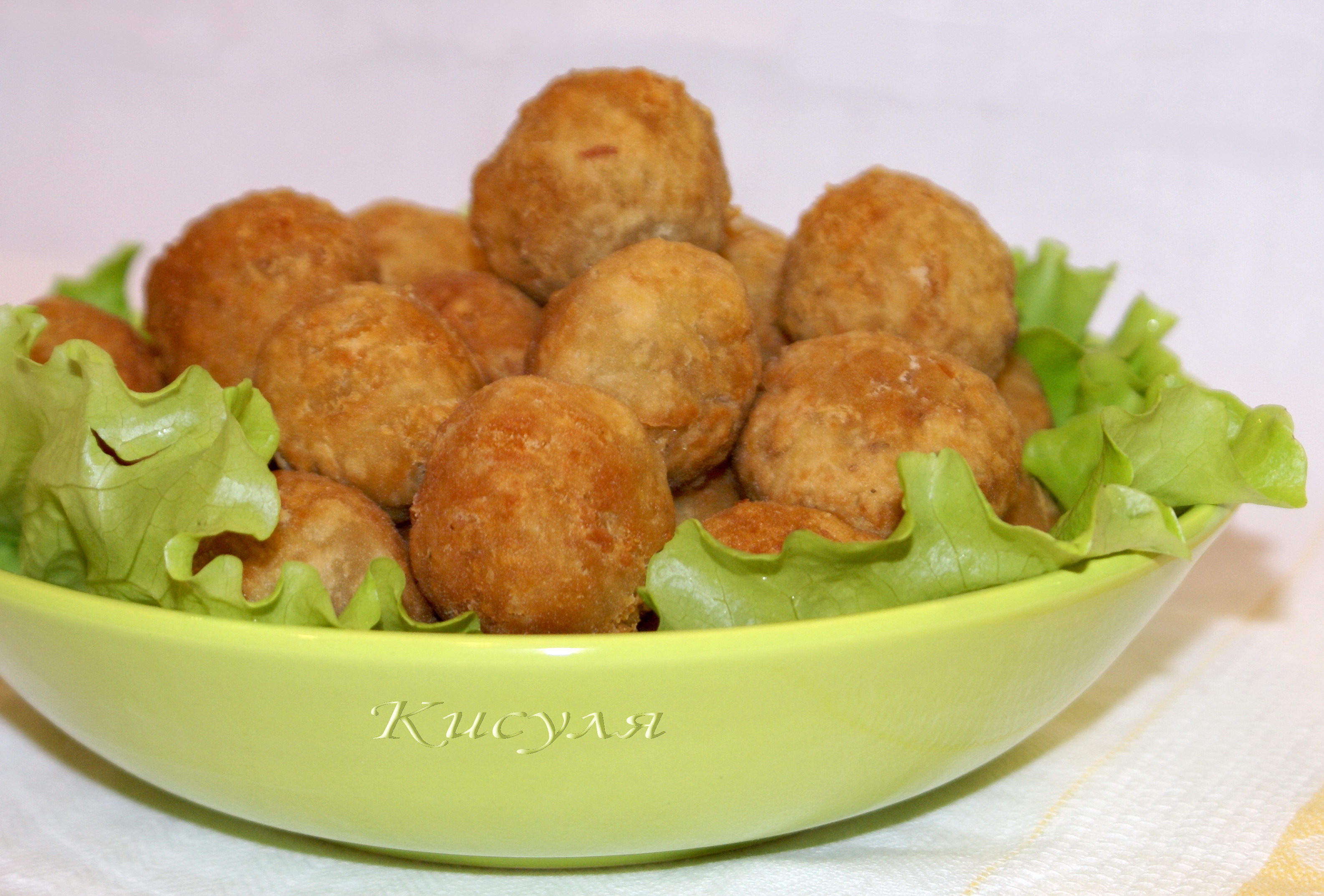 Картофельные вареники с хрустящей корочкой