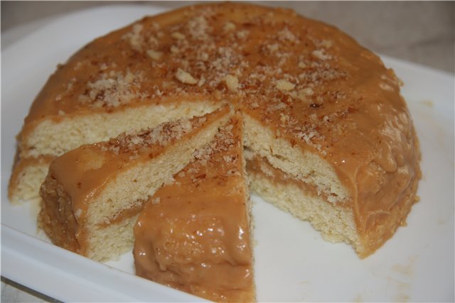 Бисквит кокосовый