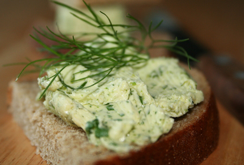 Зеленое масло