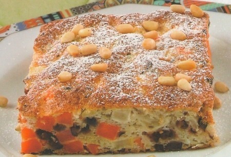 Пудинг из моркови с черносливом и я