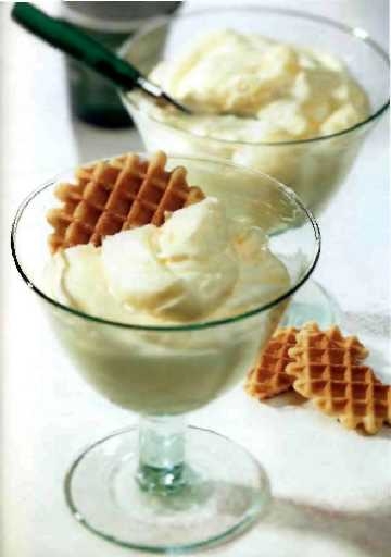 Пудинг лимонно-персиковый