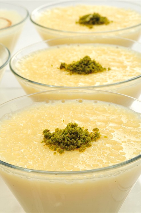 Пудинг лимонный