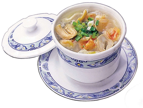 Солянка рыбная с креветками