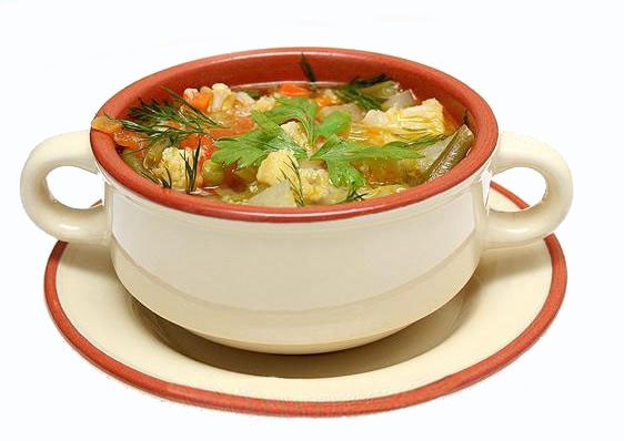 Солянка с цветной капустой