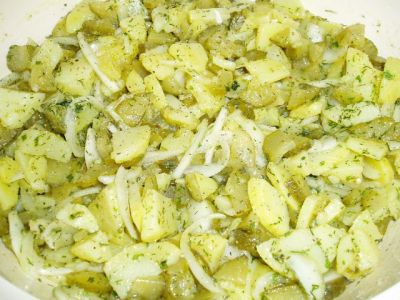Картофельный салат по-немецки