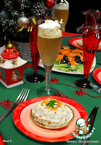 Икорный салат