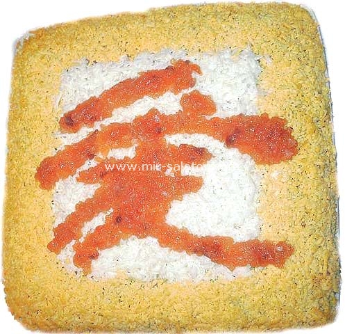 Салат Избалованная креветка