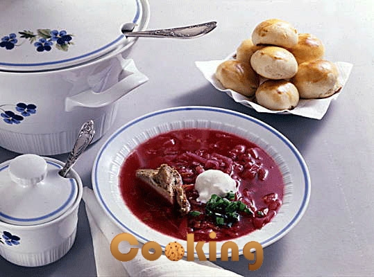 Борщ с картофелем