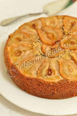 Грушевый пирог