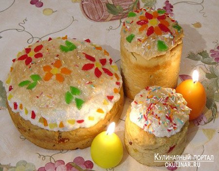 Кулич домашний