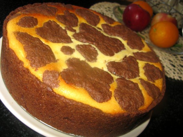 Сладкий пирог с мягким сыром