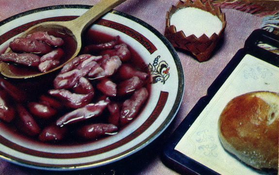 Суп из черники