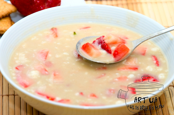 Суп морковный с мандаринами