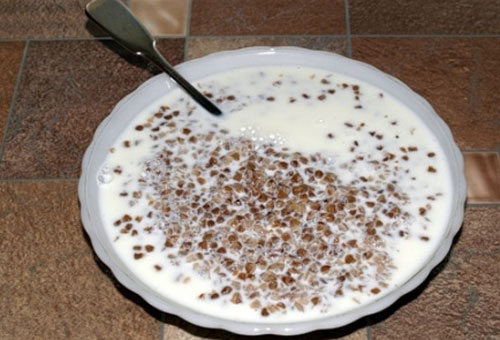 Суп молочный гречневый