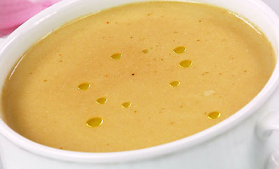 Суп молочный с арахисом