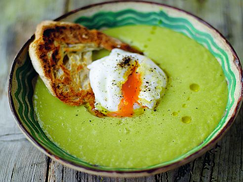 Суп-пюре из спаржи