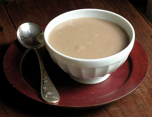 Суп из каштанов