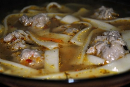 Суп из мясного ассорти