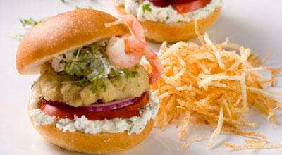 Фишбургеры с морским окунем – сытные и ароматные