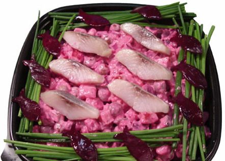 Насыщенный Винегрет с сельдью