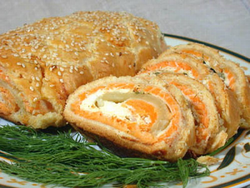 Рулетики рыбные