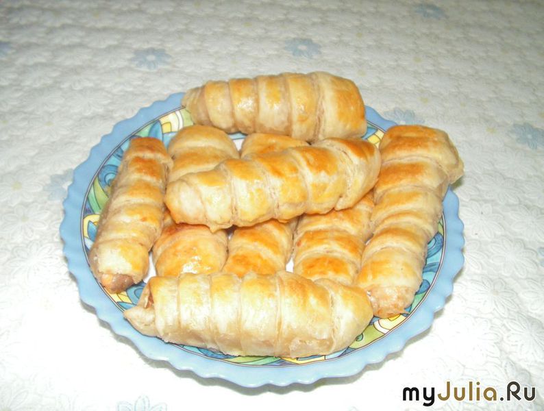 Трубочки из семги