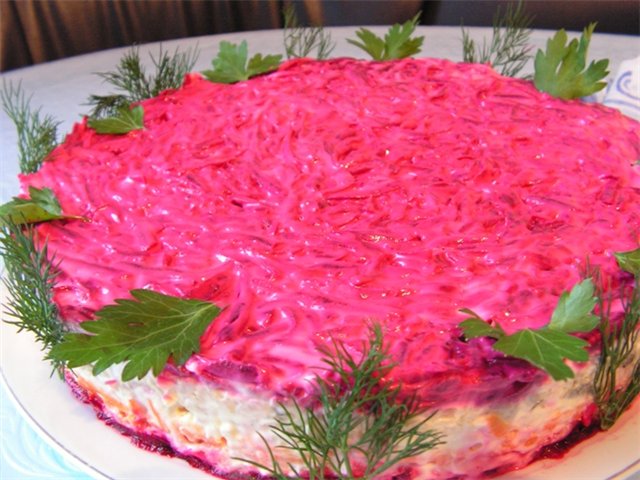 Овощной торт