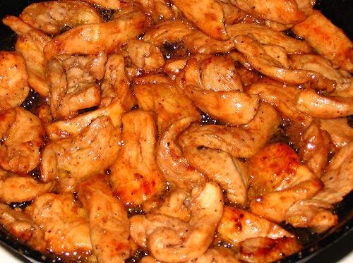 Запеканка из кус-куса с куриными грудками