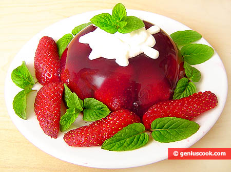 Клубничное желе